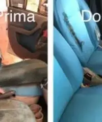 Lavaggio tappezzeria auto e divani