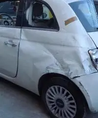 Fiat 500 lounge 1200 benzina sinistrata - Roma