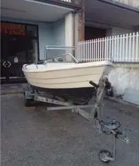 Barca lancia 5 mt. + motore