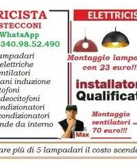 Montaggio ventilatore a soffitto Roma Talenti