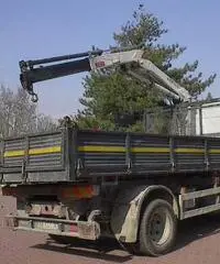 Iveco Eurocargo 120E18 1999 Euro5 ribaltabile e gru del 2006