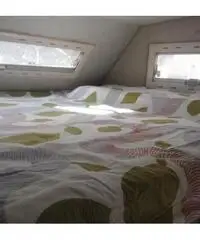 Camper mansardato 6 posti