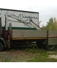 Eurocargo 150e18 kappa anno 2001 cassone e gru