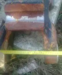 Attacco rapido jcb originale rotto