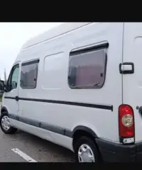 Furgone camperizzato Nissan, master e movano