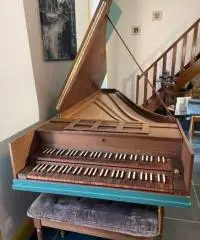 Dare al clavicembalo a doppia tastiera