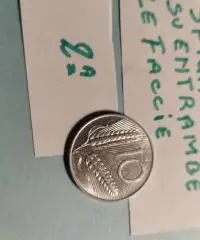 Moneta Con Conio Bilaterale - Monete Varie Nazionalità