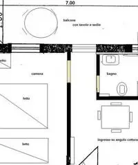 Bilocale a Termoli a 30 metri dalla spiaggia