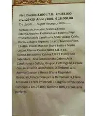 ELNAGH Fiat ducato 2.800 j.t.d. immatricolata 2001 colore bianco