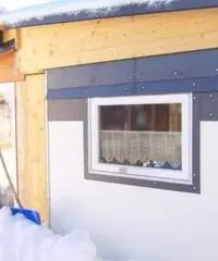 vendo casa mobile con veranda in legno a polsa di brentonico