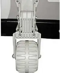 COPPIA RUOTE ALAGGIO CEREDI 3 POSIZIONI GOMMONE