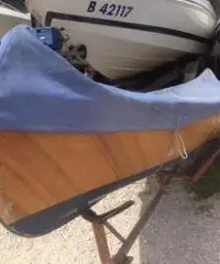 Canoa Cantieri Solcio in legno