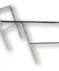 Battagliola o pulpito in acciaio inox per barca