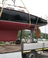 barca a vela CIDER sangiovese anno 1971 lunghezza mt 8