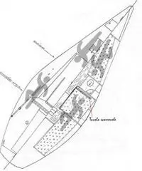 Sloop 7,5 m EM 7 con entrobordo Lombardini