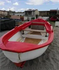 Gozzo Cefalo 4,20mt vetro resina carena legno