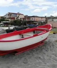 Gozzo Cefalo 4,20mt vetro resina carena legno