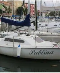 Barca vela cabinato Edel 5 5,80mt albero abbattibile