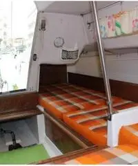 Barca vela cabinato Edel 5 5,80mt albero abbattibile