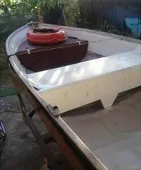 Barca in alluminio completa