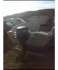 Barca a motore da pesca