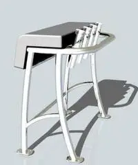 Seduta (leaning post)