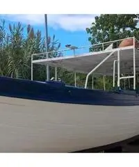 Gozzo di legno trasporto passeggeri mt 12 omologata 50 pax