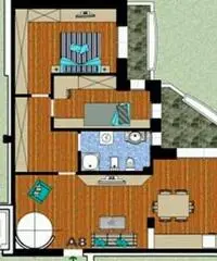 nuovo appartamento di tre locali