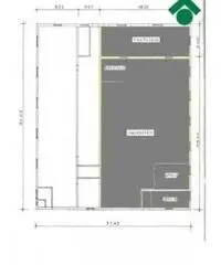 Affitto Capannone da 550mq