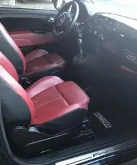 Fiat 500 Abarth NERO SCORPIONE MET PELLE CARTIER TETTO BELLISSIMA!