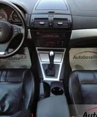 BMW X3 2.0 D STEPTRONIC 177 CV Cambio automatico 4X4 Interno in pelle Radio cd Sensori di parcheggio