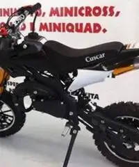 moto cross bambini nuova a miscela ruote da 10'