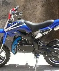 Mini moto benzina 50cc benzina NUOVA ruote 10 pollici minimoto cross