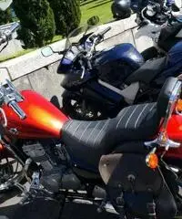 Vendo Scamio Permuto moto Custom Kawasaki en500 tipo harley-davisdon