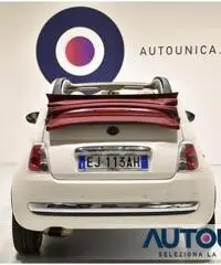 FIAT 500C C 1.2 LOUNGE NEOPATENT PELLE SENS SOLO 60.000 KM