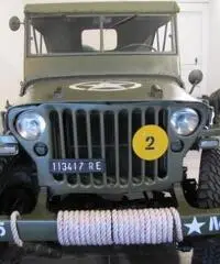 Jeep Willys MB/GPW - RESTAURATA - ANNO COSTRUZIONE 1942 - CON SERVOFRENO