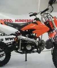 PITBIKE 125CC 4 TEMPI CROSS RUOTE DA 12/14 ORION 3 MARCIE