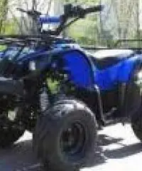 QUAD HUMMER ATV 125CC CROSS 4 TEMPI RUOTE GIGANTI DA 8' POLLICI