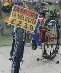 MTB 24 BIAMMORTIZZATA 18 VEL. NUOVA A KM ZERO