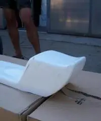 Sella in resina per moto depoca