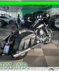 HARLEY-DAVIDSON FLHX Street Glide *scarichiV&H*borse e crepuscolare pelle*schienalin