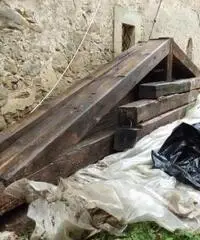 Travi antichi castagno - capriate