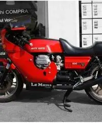 Moto Guzzi 850 Le Mans II, 1980, Assetto corsa Stucchi, Iscritta ASI