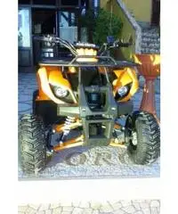 Quad 125cc ruote da 8' con retromarcia ragazzi o adulti fuoristrada