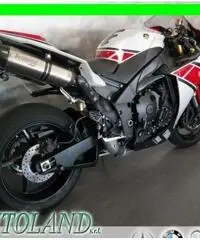 YAMAHA YZF R1 50th Anniversario Scarico Akrapovic Libretto tagli