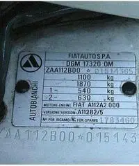 Autobianchi A 112 ABARTH 1050 cc