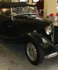 MG TD ORIGINALE CON COMPRESSORE VOLUMETRICO " MARSHALL" MONTATO DA MORRIS GARAGE
