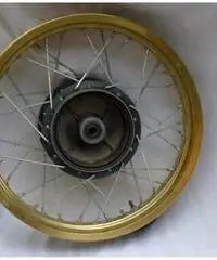 Coppia cerchi con mozzo Yamaha XT prima serie 1986