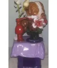 scultura terracotta eseguita interamente a mano -moderna contemparanea