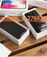 Apple iPhone X 64GB €400 ,iPhone X 256GB €450,iPhone 8 64GB €350,Samsung Galaxy S9/S9+ 64GB €400